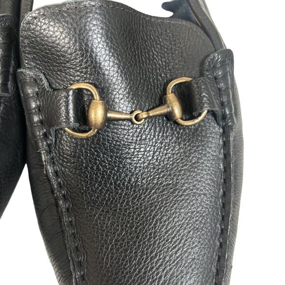 New Joseph Abboud All Leather Black Loafers Size 10 main image 6